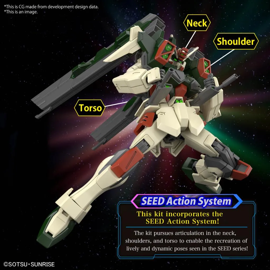 GUNDAM - HG 1/144 Lightning Buster Gundam - Model Kit